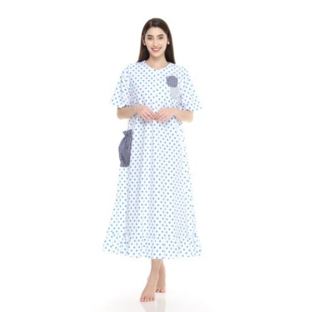 Lunan GO Home Dress Motif Polkadot Busui Premium 1
